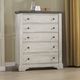 New Classic® Home Furnishings Augusta Rustic White Chest-1