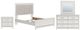 Signature Design by Ashley® Zuraleus 4-Piece White King Upholstered Panel Bedroom Set-0