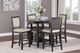 Homelegance® Asher Beige/Black Counter Height Chair-1