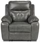 Mazin Furniture Primus Grey Power Recliner Chair -1