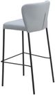Zuo® Modern Linz Gray Barstool-4