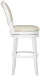 HH2 Home Dayton Beige/White Swivel Bar Stool-2