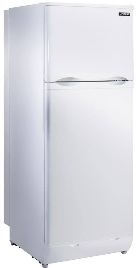 Unique® Appliances 24" 8 Cu. Ft. White Propane Top Freezer Refrigerator-3