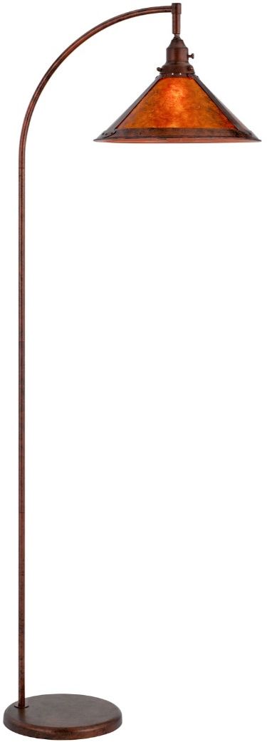 Cal® Lighting & Accessories Downbridge Rust Floor Lamp-0