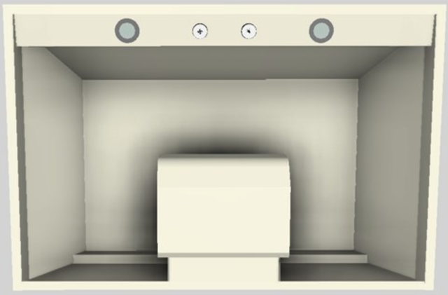 Vent-A-Hood® Designer Series 36" Biscuit Wall Mounted Range Hood-1
