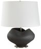 Uttermost® Nocturne Aged Black Table Lamp with Brass Accent-3
