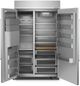 KitchenAid® 48 in. 29.4 Cu. Ft. Stainless Steel with PrintShield™ Finish Built In Counter Depth Side-by-Side Refrigerator-2