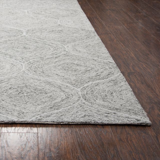 Rizzy Home Brindleton Gray 2'6" x 8' Runner Rug-4