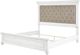 Benchcraft® Kanwyn Whitewash California King Upholstered Panel Bed-2