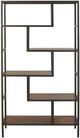 Signature Design by Ashley® Frankwell Black/Brown Bookcase-1