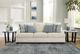 Signature Design by Ashley® Valerano Parchment Queen Sleeper Sofa-4