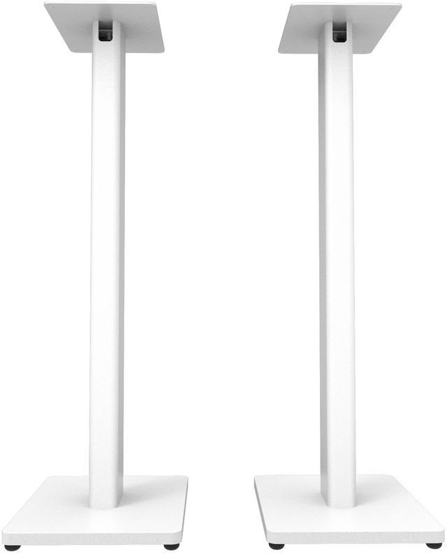 Kanto ST Series 28" White Bookshelf Speaker Floor Stand Set-1