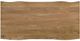 Coaster® Bradshaw Natural Acacia Dining Table with Black Base-3