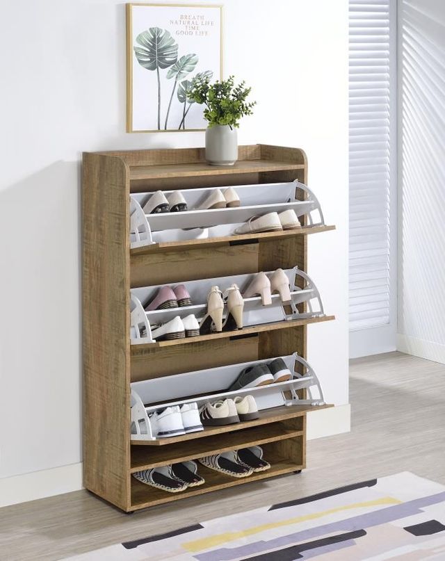 Coaster® Denia Mango Shoe Cabinet-1