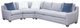 Vanguard® Furniture Customizable Fairgrove 3-Piece L-Shaped Sectional-0