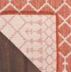 Nourison Home™ Positano Terracotta 5'x7' Area Rug Style 1-5