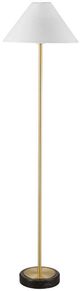 Bassett Mirror Rutland Brass Floor Lamp-0