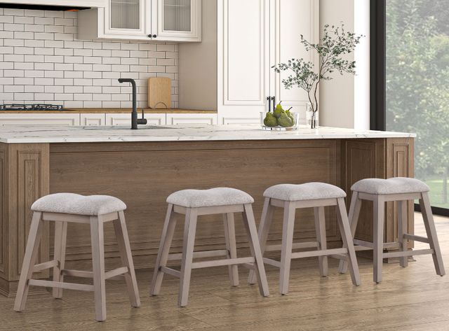 Steve Silver Co. Taylor Gray/Tan Counter Stool-1