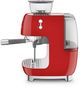 Smeg 50's Style Red Espresso Machine-1