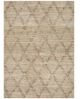 A & B Home Brown 5'x8' Loop Shuttle Area Rug-1
