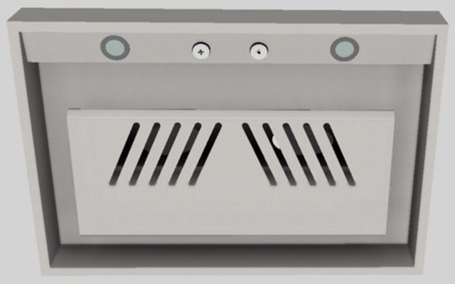 Vent-A-Hood® 30" Stainless Steel Contemporary Wall Mounted Range Hood-3