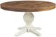 Elements International Park Creek 6-Piece Natural/White Standard Height Dining Set-1