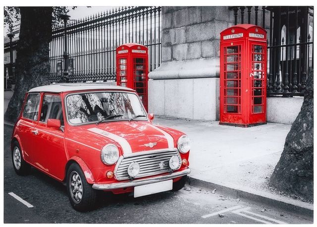 YHD London Parking Wall Art-0