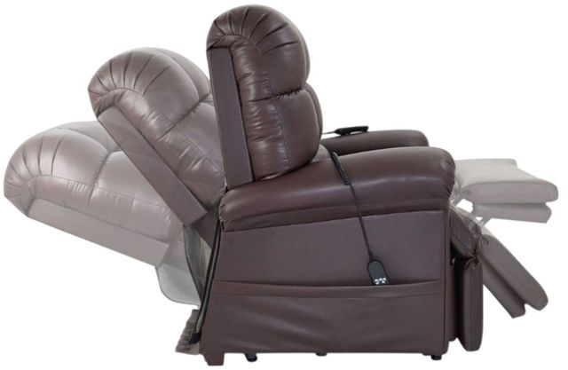 UltraComfort™ Vega Smoke Large/Medium Power Lift Recliner-1