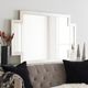 Surya Dayton Silver Wall Mirror-3