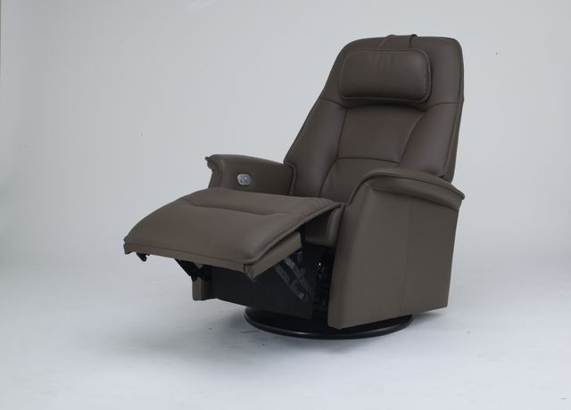 Fjords® Relax Stockholm Safari Small Dual Motion Swivel Recliner-2