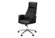 Monarch Specialties Inc. Black Leather-Look High Back Executive Office Chair with Headrest-4