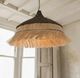 TOV Furniture Sula Black/Natural Pendant Lamp-1