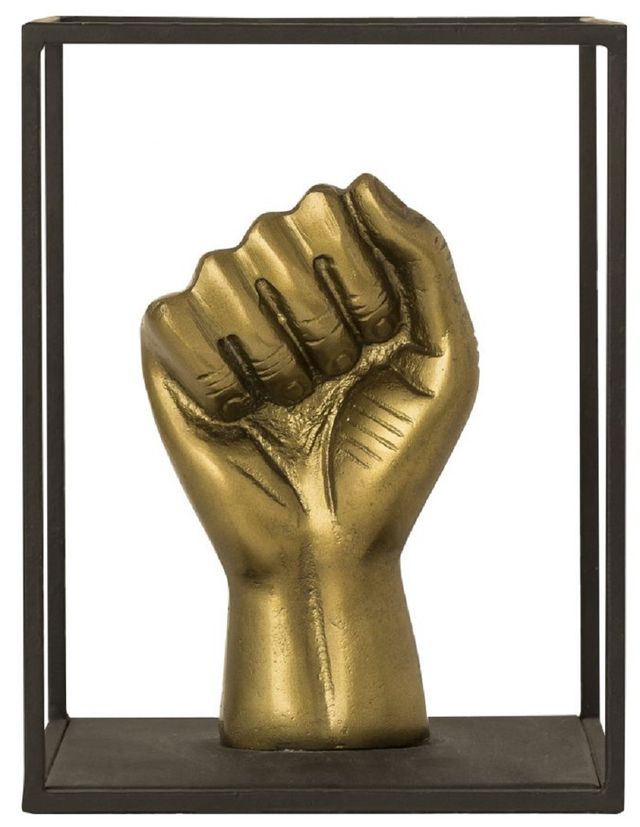 Moe's Home Collection Bronze Fist Sculpture-0