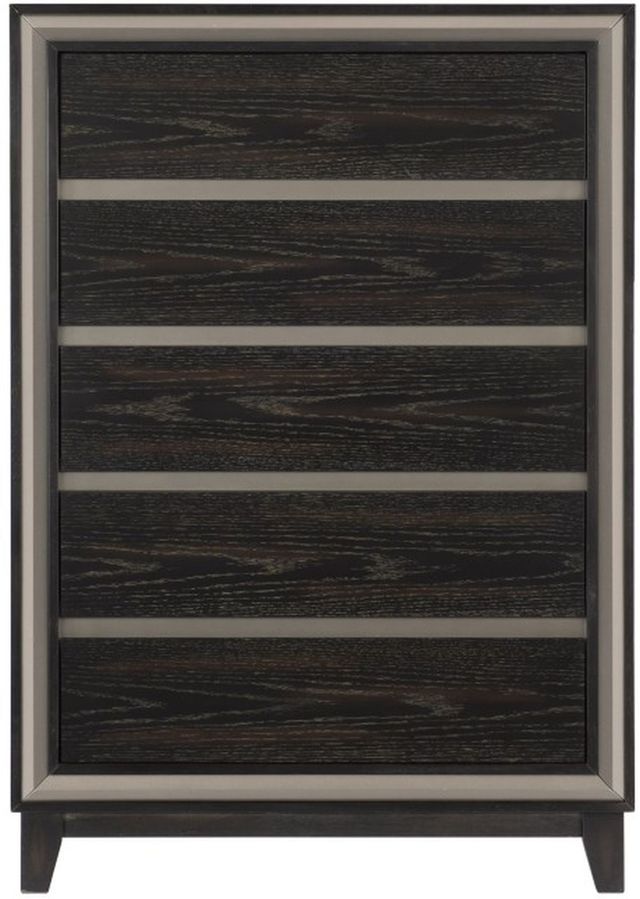 Mazin Furniture Grant Ebony Chest-1