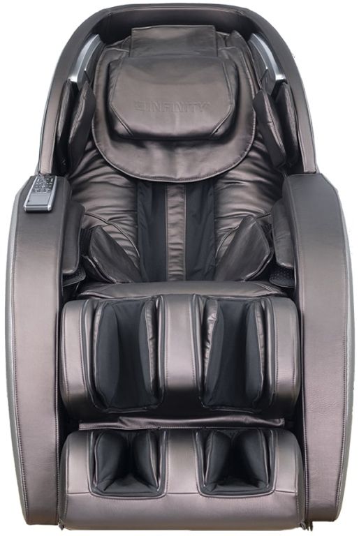 Infinity® Massage Chairs Genesis Max 4D Dark Brown/Gray Massage Chair-1
