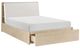 Homelegance® Matteo Light Oak/Oyster California King Platform Storage Bed-3