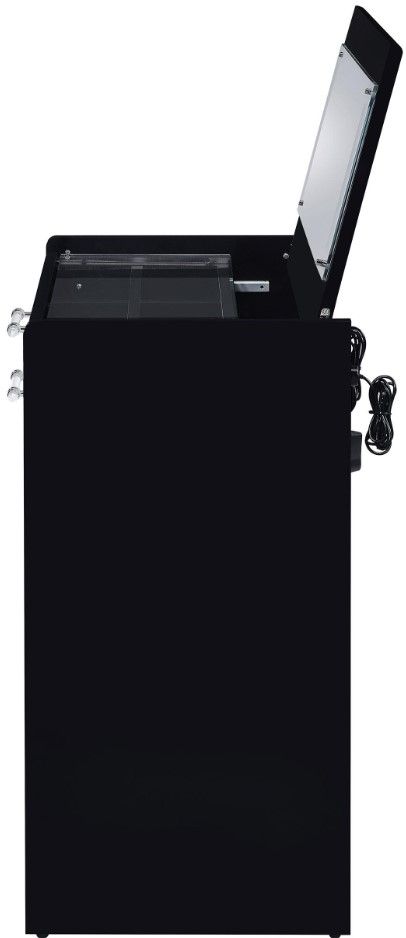 Coaster® Danbury 2-Piece Black High Gloss Vanity Set-3