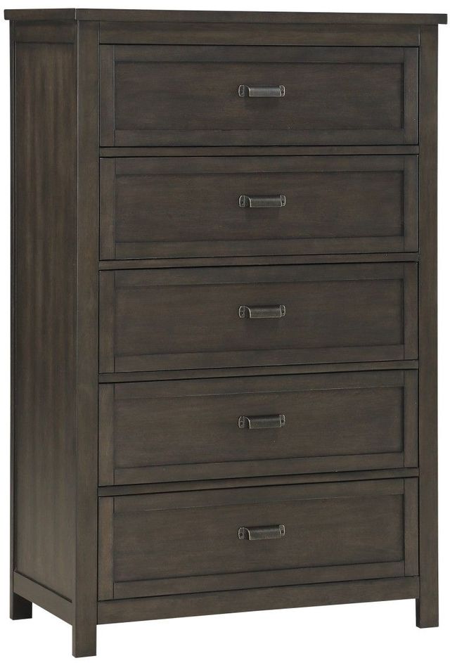 Mazin Furniture Hebron Dark Cherry Chest -0