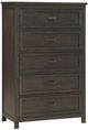 Mazin Furniture Hebron Dark Cherry Chest -0