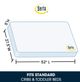 Delta Children Serta® Tranquility 5" Innerspring Firm Tight Top Double-Sided Crib Mattress-1