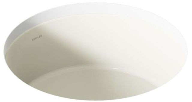 Kohler Verticyl® Biscuit 15.75" Round Undermount Bathroom Sink-0