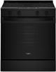 Whirlpool® 30" Black Slide-In Electric Range with No Preheat and Slow Cook Modes-0