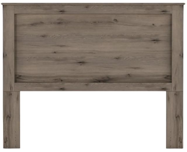 Perdue Woodworks Essentials Weathered Gray Ash Queen/Full Panel Headboard -1
