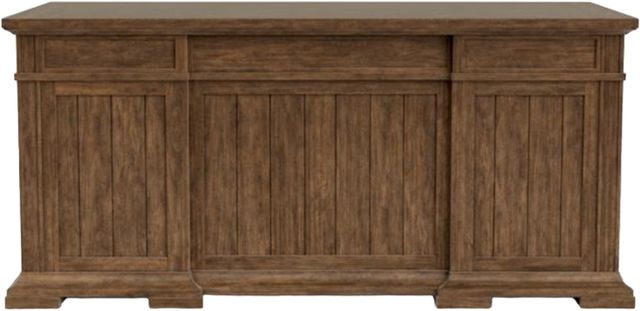 Riverside Furniture Dillon Aged Whiskey Executive Desk-2