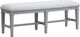 Magnussen Home® Charleston Harbor Gray/Hoffman Whip Bench with Upholstered Seat-0