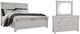 Signature Design by Ashley® Brashland 3-Piece White King Panel Bed Set-0