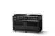 Viking® 5 Series 60" Antique Bronze Pro Style Dual Fuel (NG) Range with Polished Chrome Trim-2