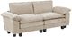 Homelegance® Dublin Taupe Loveseat-0
