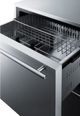 Summit® 3.4 Cu. Ft. Stainless Steel Refrigerator Drawers-1