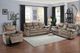 Homelegance® Bastrop Brown Manual Double Reclining Sofa-1